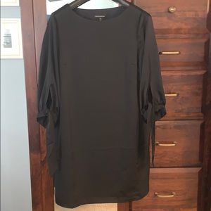 Banana Republic Black Shift Tie Dress
